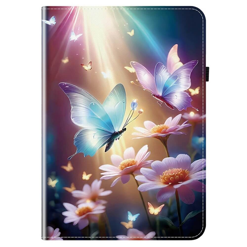 Galaxy Tab S10 FE+ Plus - Etui mit stilvollem Motiv