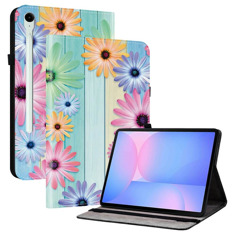 Galaxy Tab S10 FE+ Plus - Etui mit stilvollem Motiv