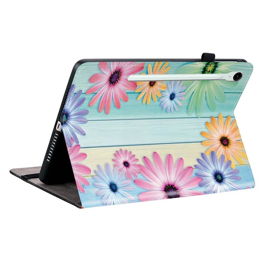 Galaxy Tab S10 FE+ Plus - Etui mit stilvollem Motiv