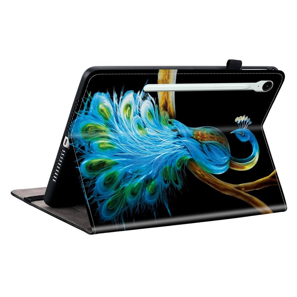 Galaxy Tab S10 FE+ Plus - Etui mit stilvollem Motiv