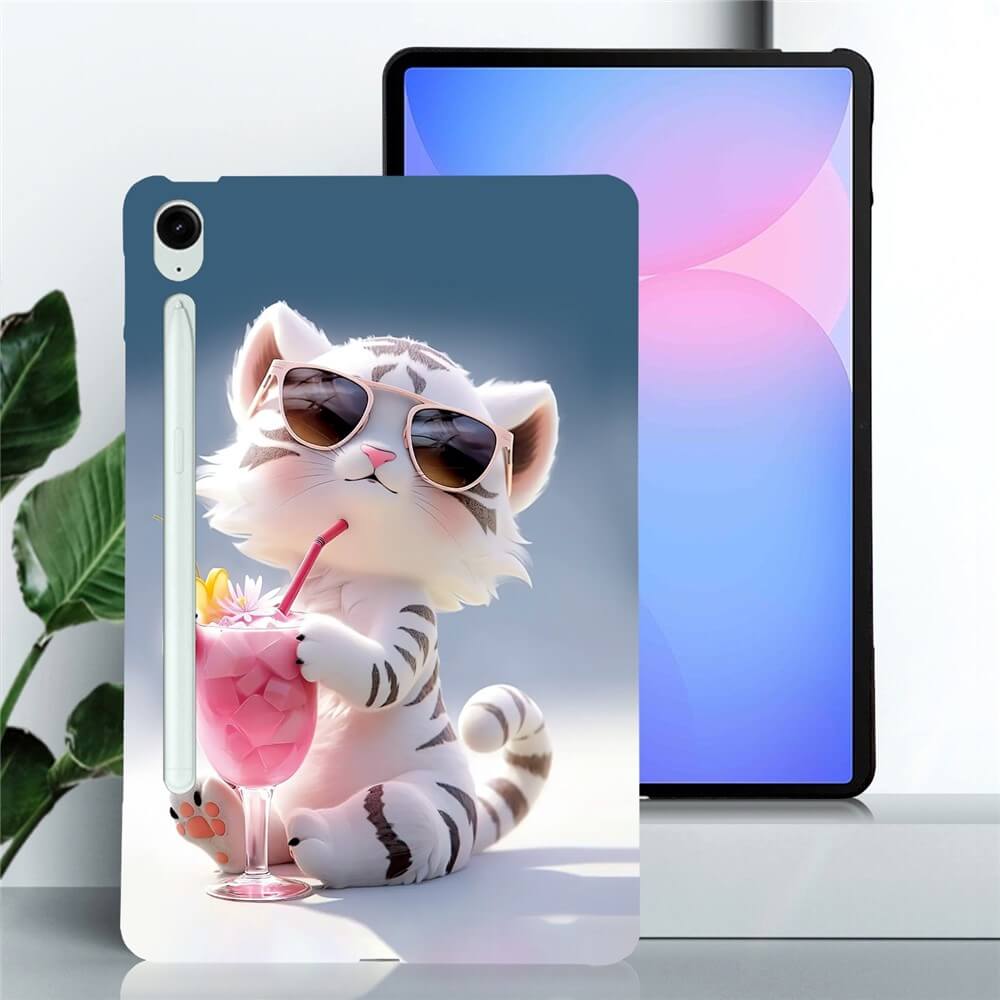 Galaxy Tab S10 FE+ Plus - Schutzhülle TPU mit Motiv