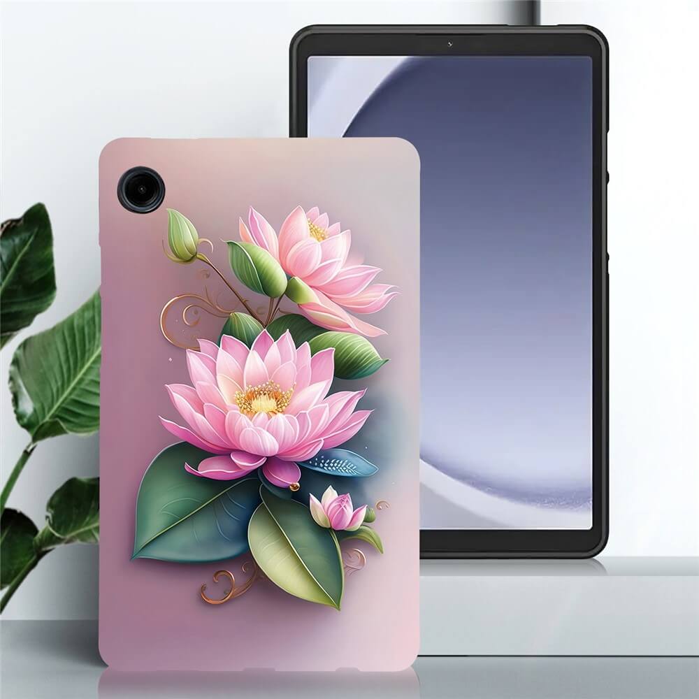 Galaxy Tab A11 / A9 - TPU protective case with motif