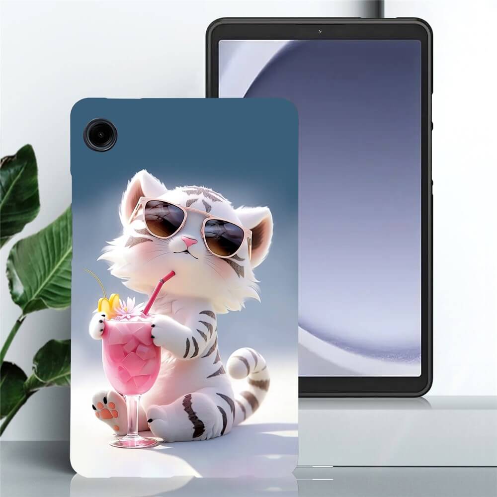 Galaxy Tab A11 / A9 - TPU protective case with motif