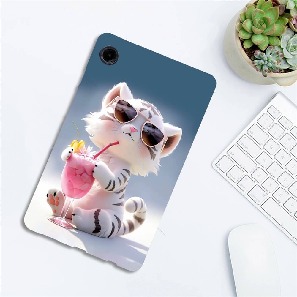 Galaxy Tab A11 / A9 - TPU protective case with motif