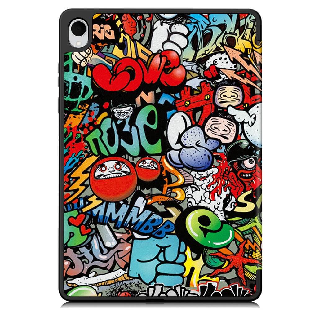 Galaxy Tab S11 - Tri-Fold Case avec support pour stylet et motif