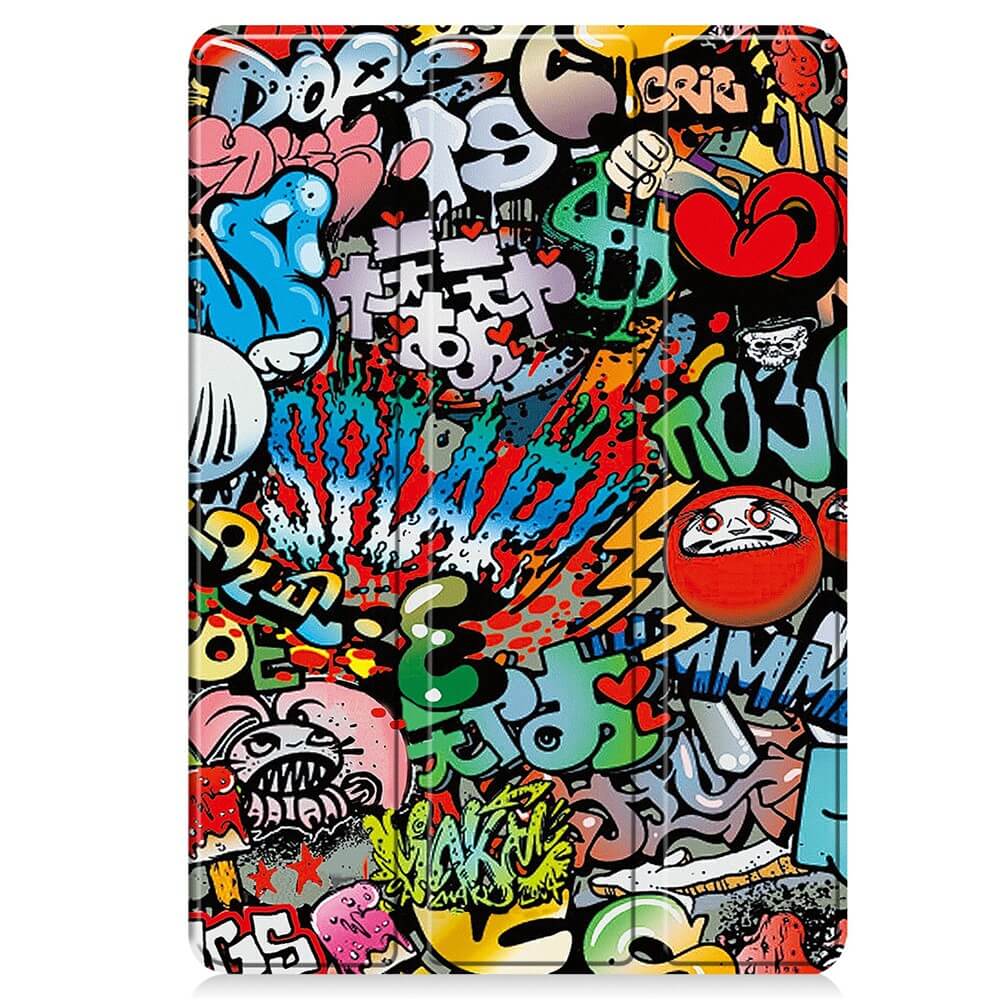 Galaxy Tab S11 - Tri-Fold Case avec support pour stylet et motif