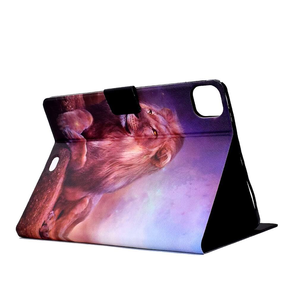 iPad Air 11 / iPad Pro 11 – Custodia a libro con supporto e portacarte – Leone