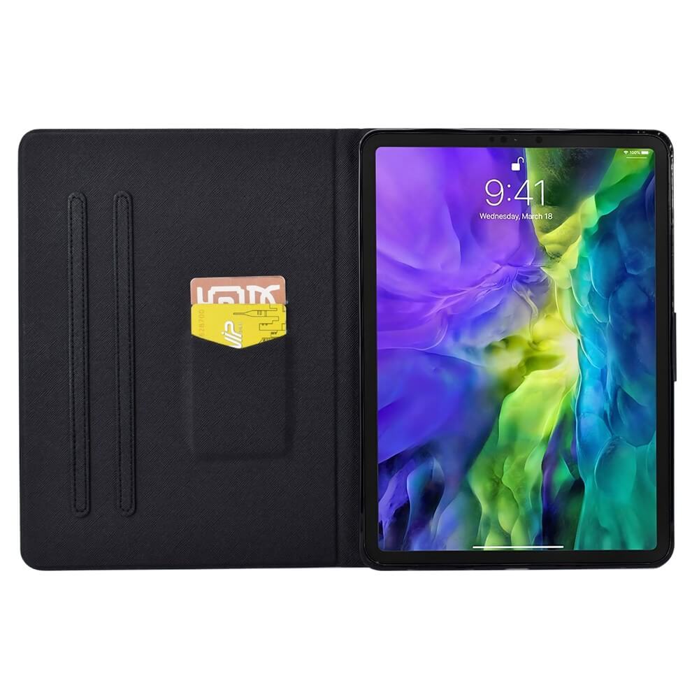 iPad Air 11 / iPad Pro 11 – Custodia a libro con supporto e portacarte – Farfalla