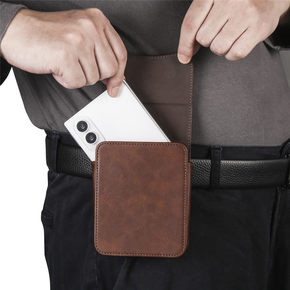 Gurttasche aus Kunstleder für Flip Smartphones