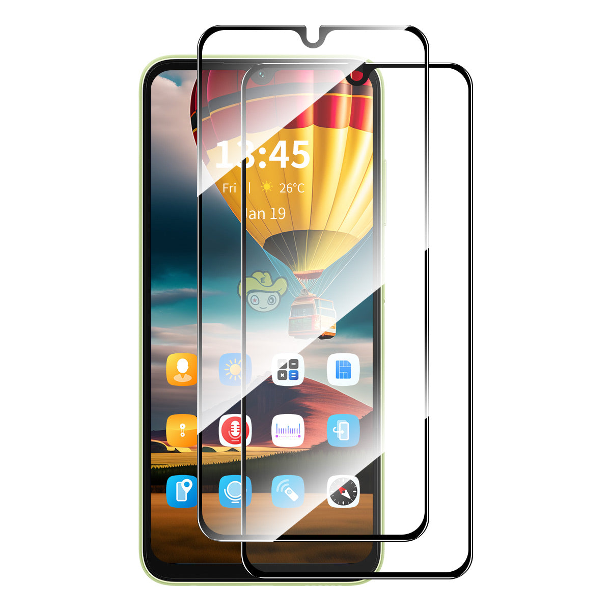 Galaxy A27 - 2 pièces vitre protective pour display