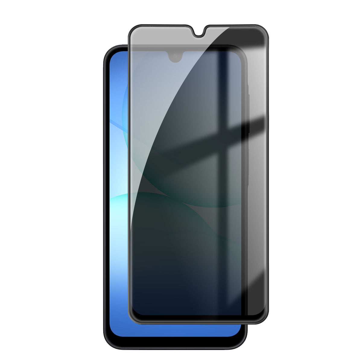 Galaxy A18 / A17 - Panzerglas Display Privacy Anti-Spy