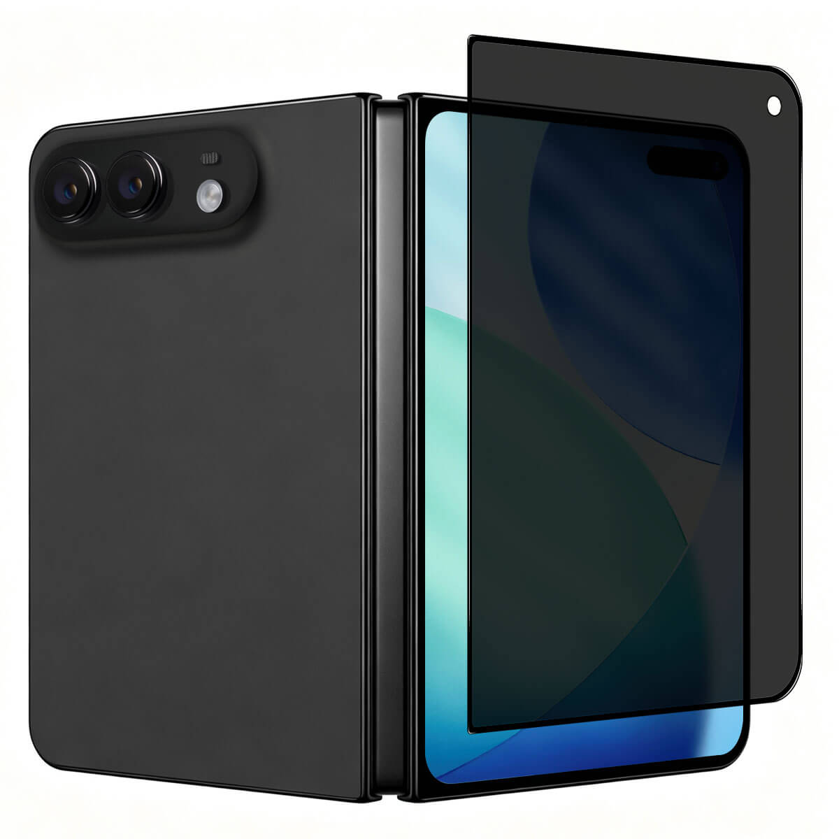 iPhone Duo - NORTHJO 2 Stk. Panzerglas Display Privacy Anti-Spy