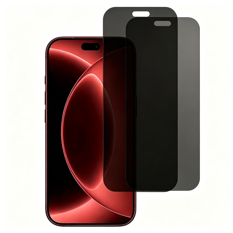 iPhone 18 Pro - 2 Stk. Panzerglas Display Privacy Anti-Spy