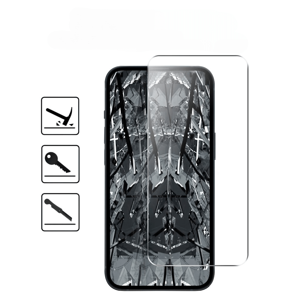 iPhone 15 Pro - 2 pieces tempered glass display