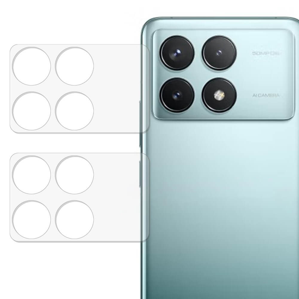 Xiaomi Poco X6 Pro - 2 pz. vetro protettivo per fotocamera