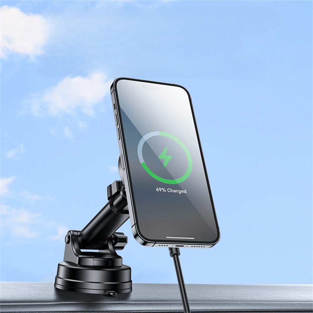 YESIDO C315 15W Wireless Charging Car Mount