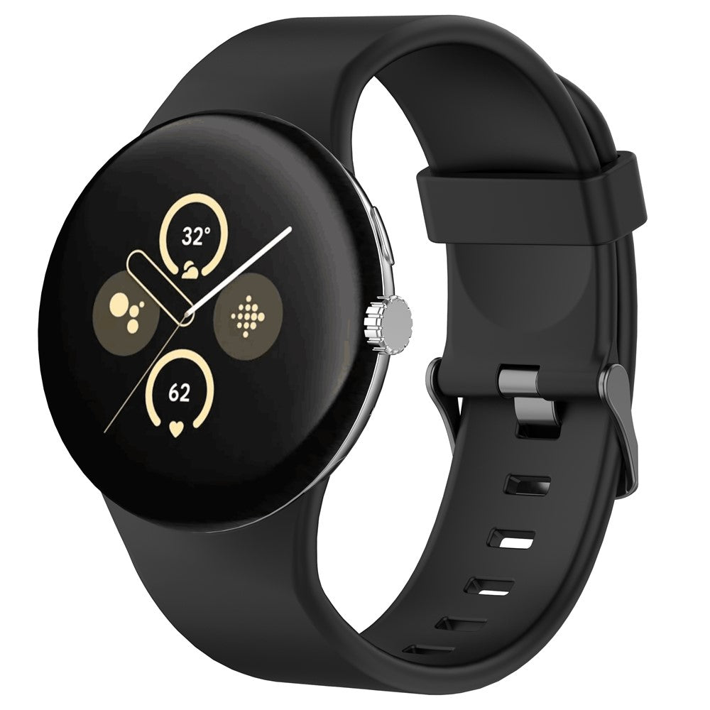 Google Pixel Watch 5 / 4 / 3 - 45mm - Silicone Sports Bracelet Replacement Band