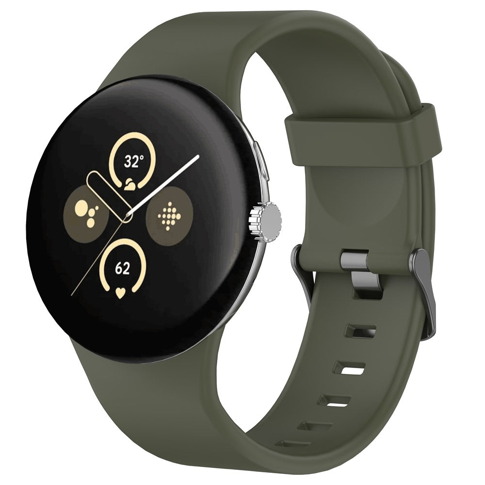Google Pixel Watch 5 / 4 / 3 - 45mm - Silicone Sports Bracelet Replacement Band