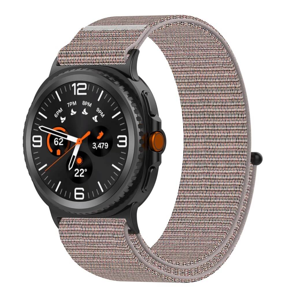 Samsung Galaxy Watch 8 / Galaxy Watch 8 Classic - Cinturino nylon flessibile con velcro