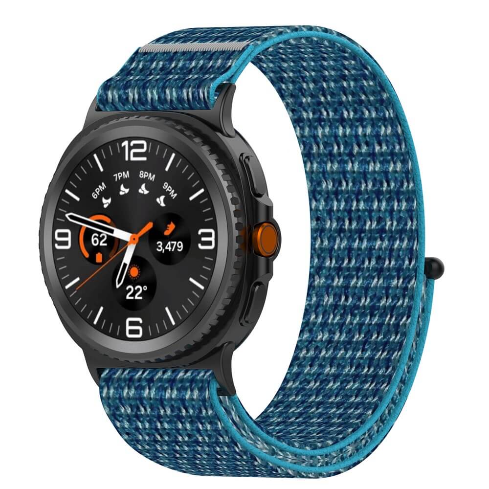 Samsung Galaxy Watch 8 / Galaxy Watch 8 Classic - Cinturino nylon flessibile con velcro