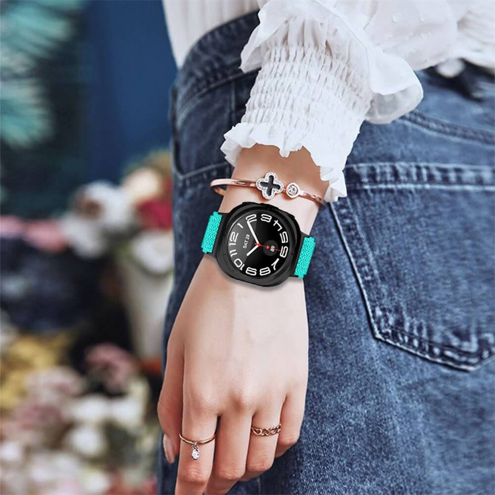 Samsung Galaxy Watch 8 / Galaxy Watch 8 Classic - Braided Nylon Fabric Replacement Strap