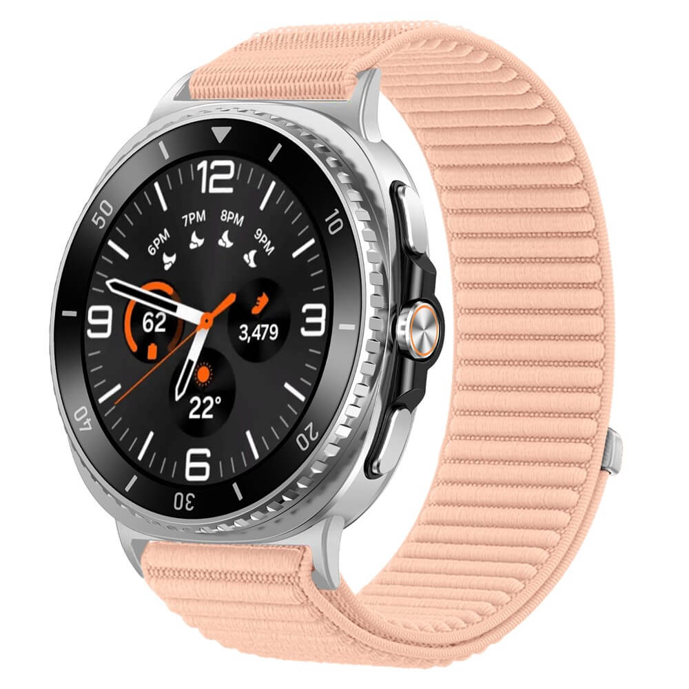 Samsung Galaxy Watch 8 / Galaxy Watch 8 Classic  - Cinturino nylon flessibile con velcro