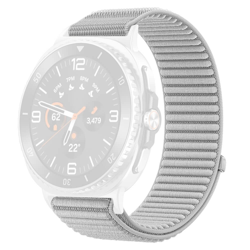 Samsung Galaxy Watch 8 / Galaxy Watch 8 Classic  - Cinturino nylon flessibile con velcro