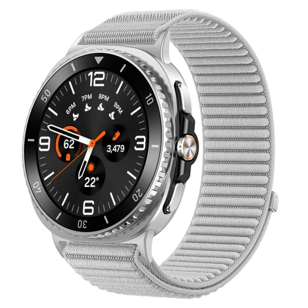 Samsung Galaxy Watch 8 / Galaxy Watch 8 Classic  - Cinturino nylon flessibile con velcro