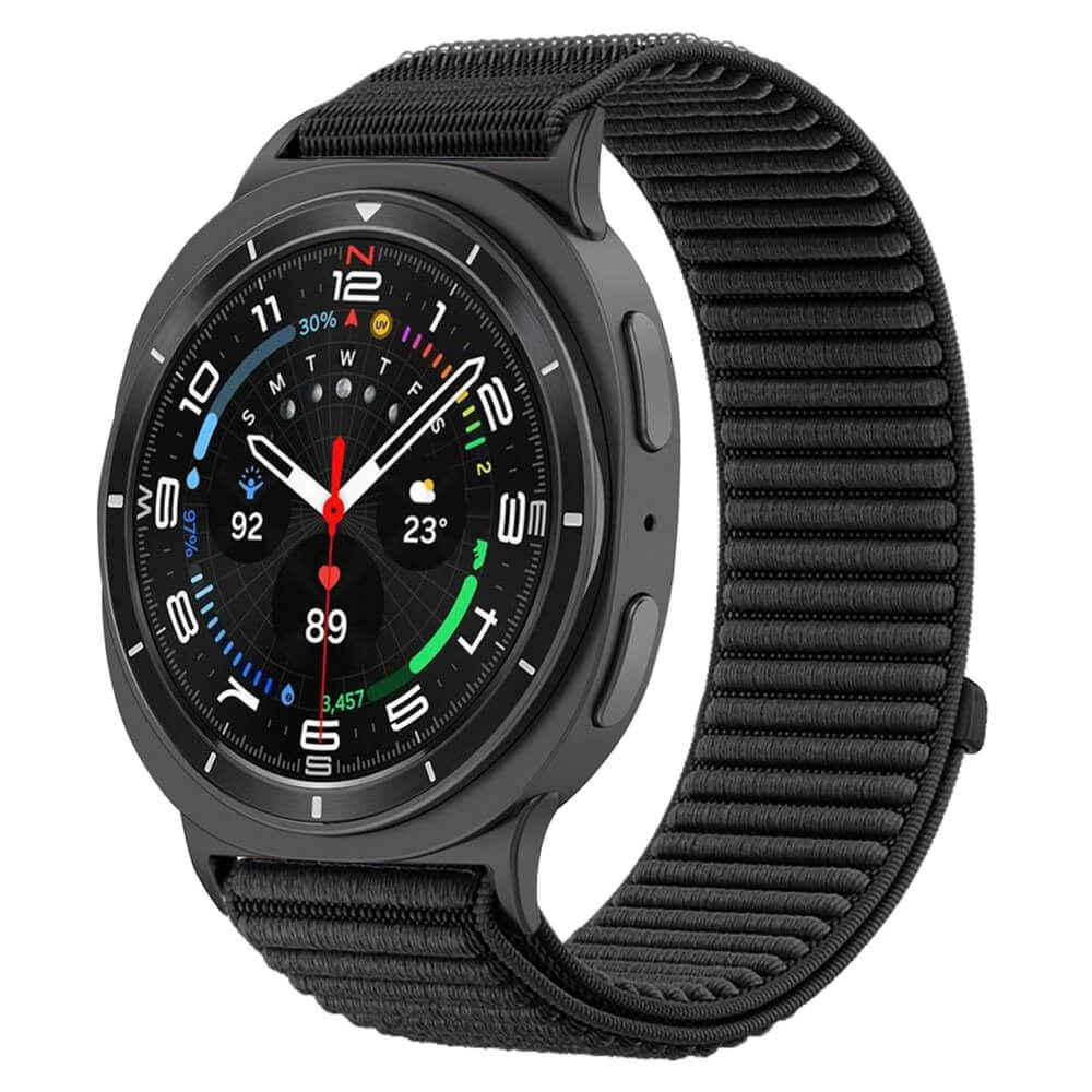 Samsung Galaxy Watch 8 / Galaxy Watch 8 Classic  - Cinturino nylon flessibile con velcro