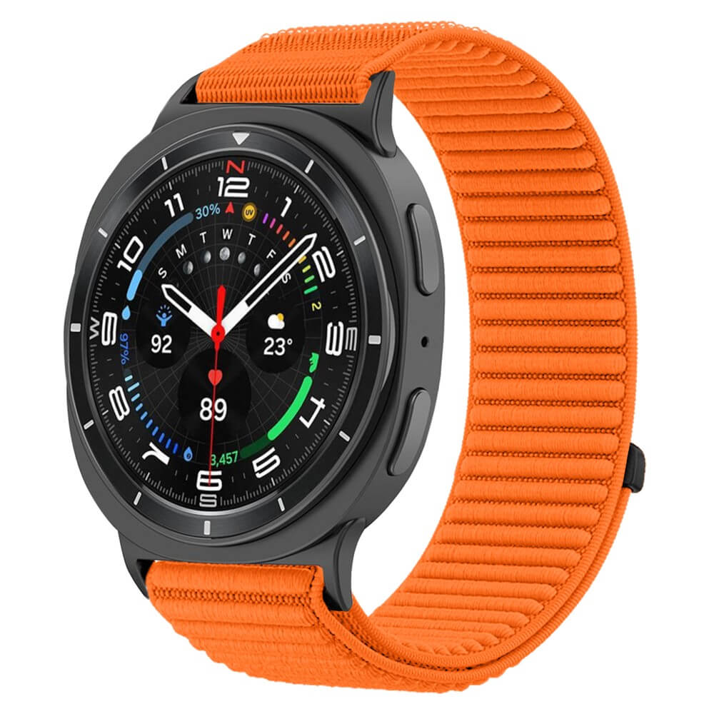 Samsung Galaxy Watch 8 / Galaxy Watch 8 Classic  - Cinturino nylon flessibile con velcro