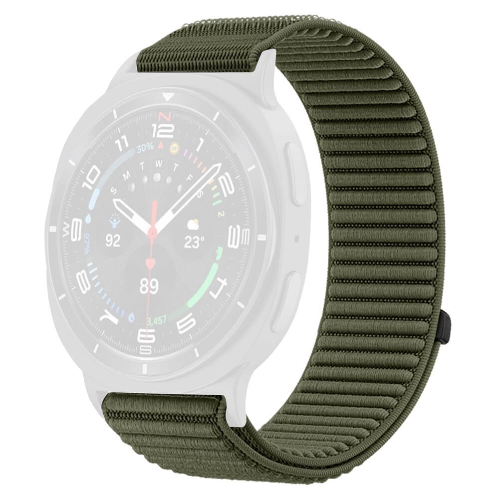 Samsung Galaxy Watch 8 / Galaxy Watch 8 Classic  - Cinturino nylon flessibile con velcro
