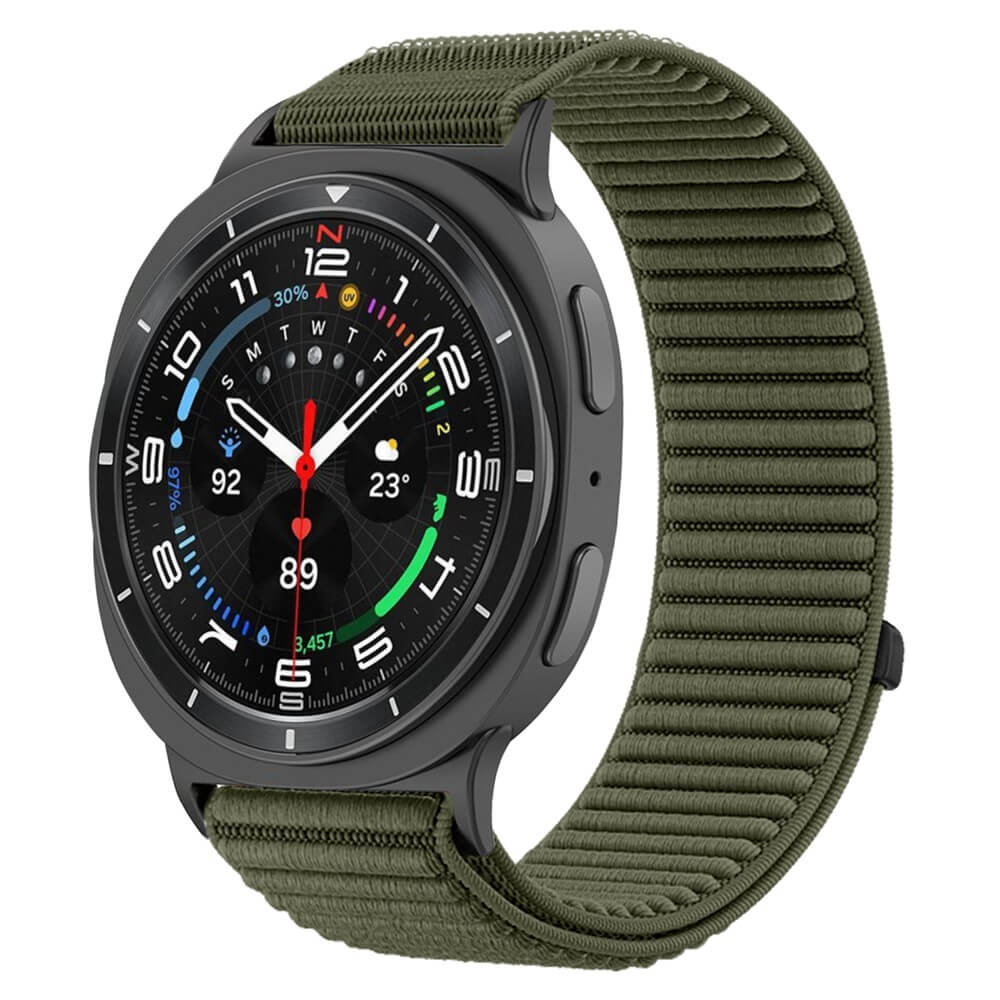 Samsung Galaxy Watch 8 / Galaxy Watch 8 Classic  - Cinturino nylon flessibile con velcro