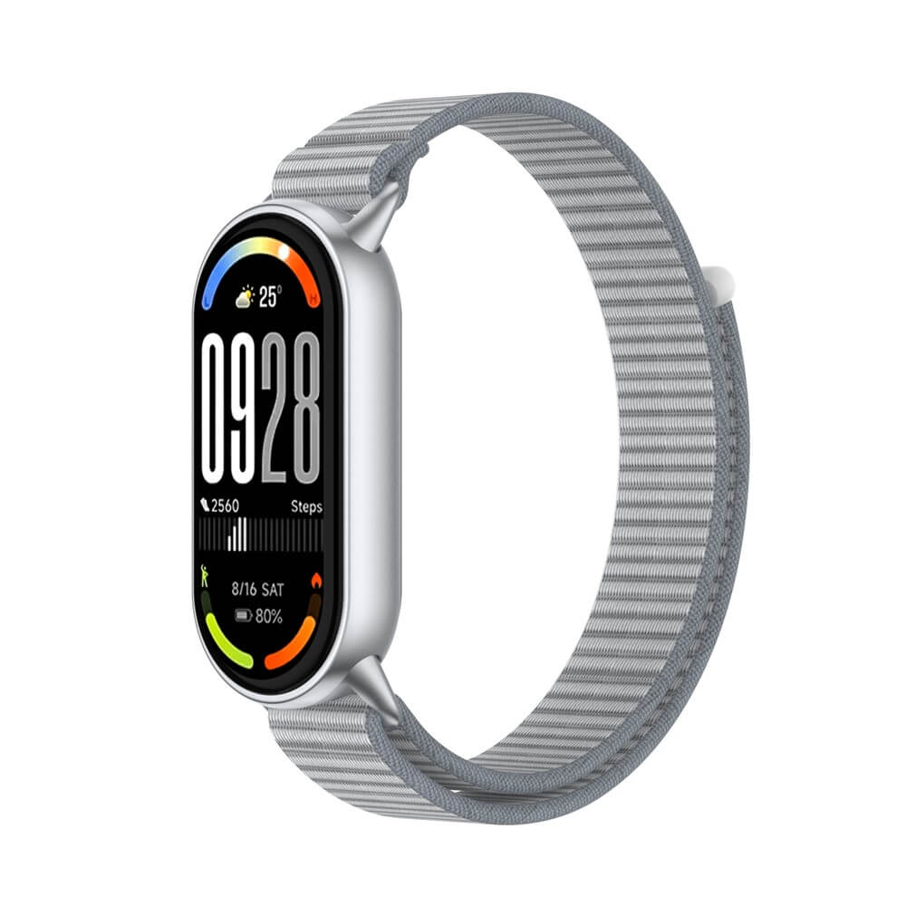Xiaomi Smart Band 10 - Nylon Stoff Band flexibel mit Klett
