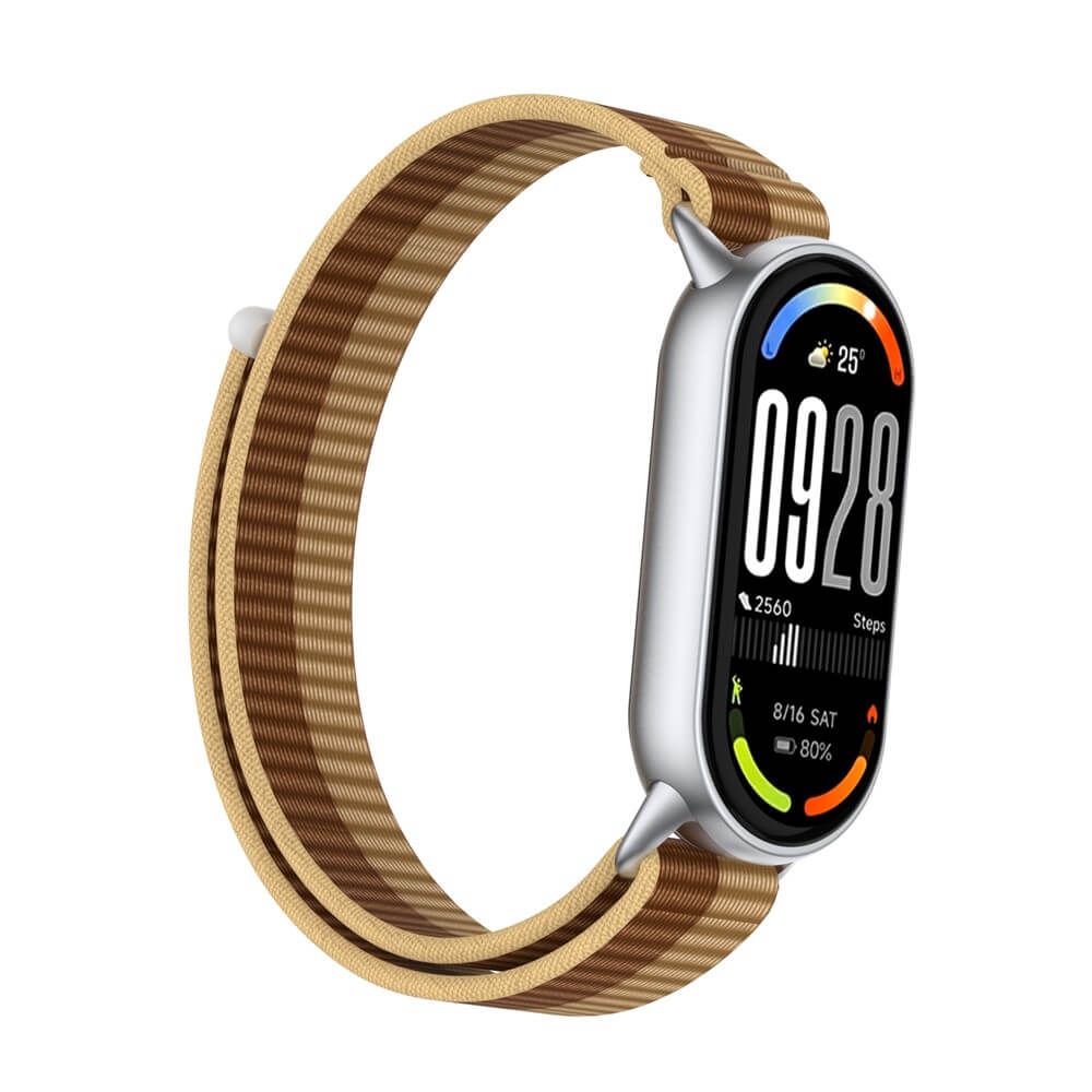 Xiaomi Smart Band 10 - Nylon Stoff Band flexibel mit Klett