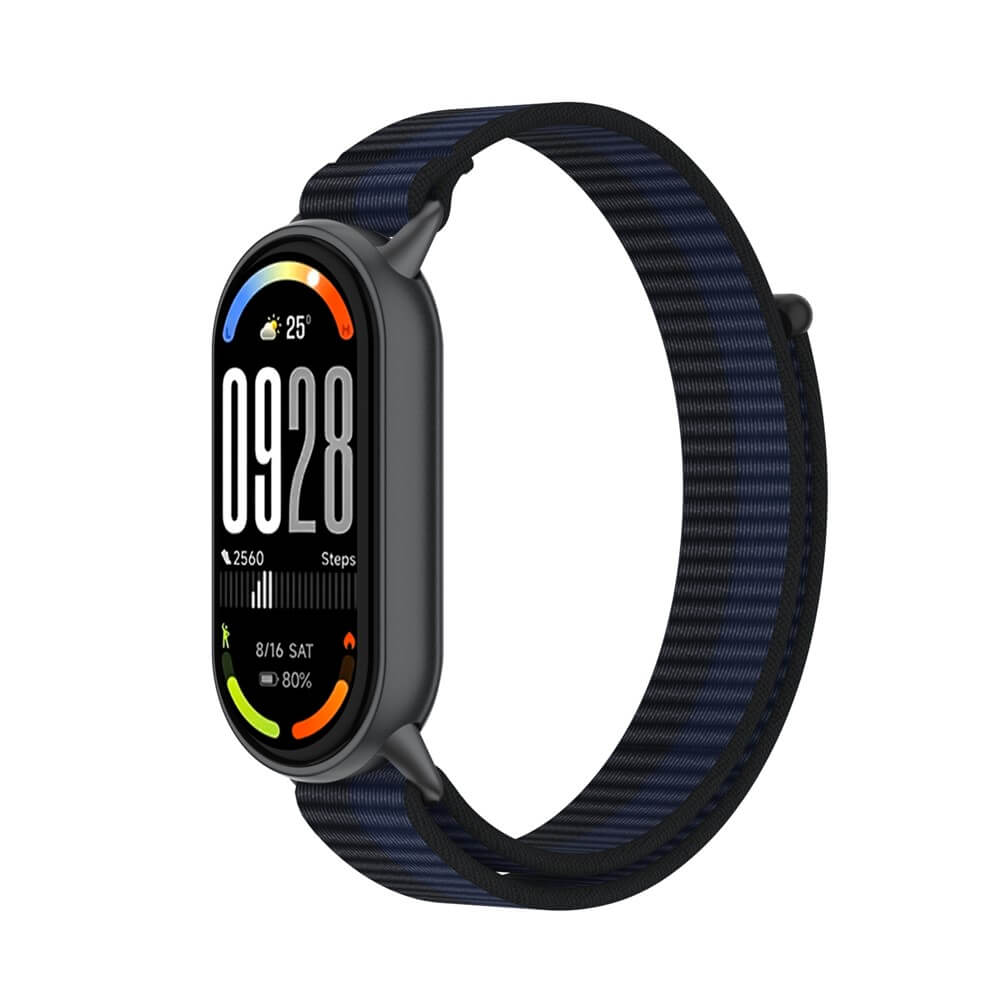 Xiaomi Smart Band 10 - Nylon Stoff Band flexibel mit Klett