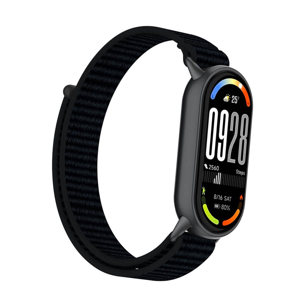 Xiaomi Smart Band 10 - Nylon Stoff Band flexibel mit Klett