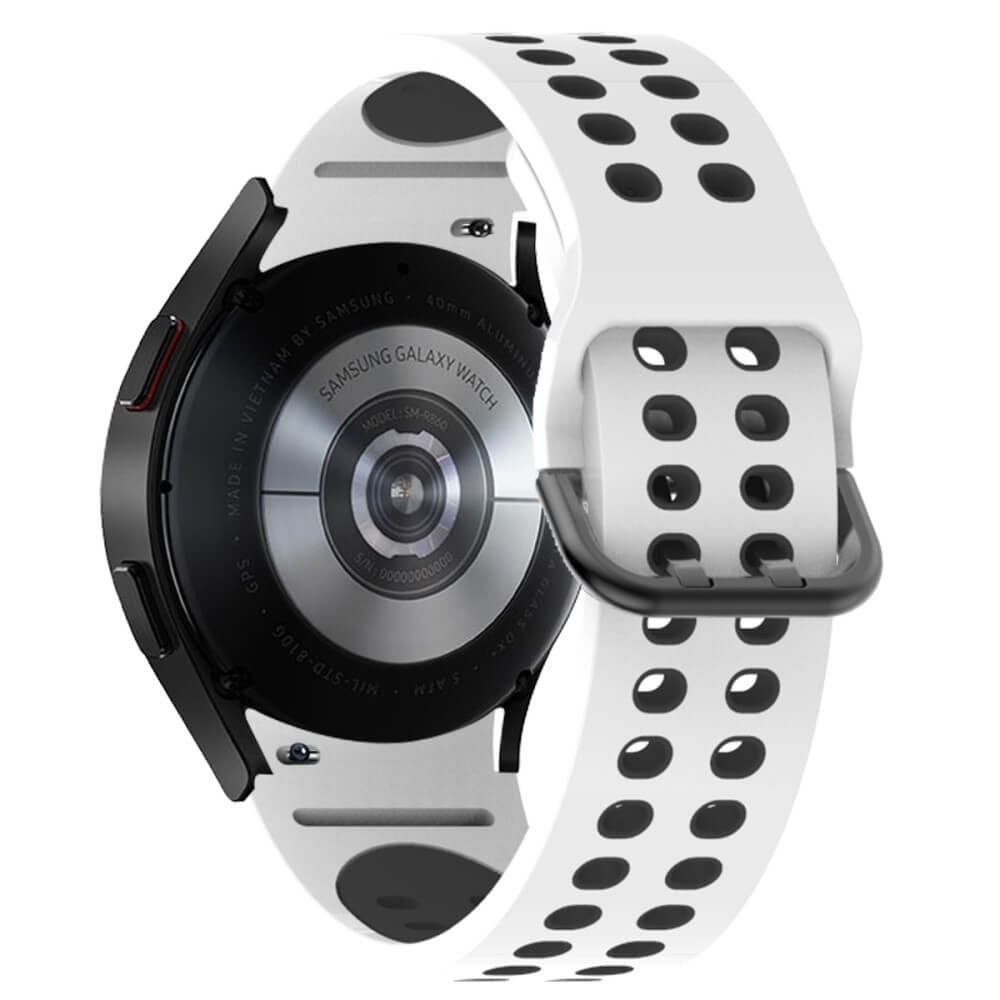 Galaxy Watch 5 - Bracelet de sport perforé blanc