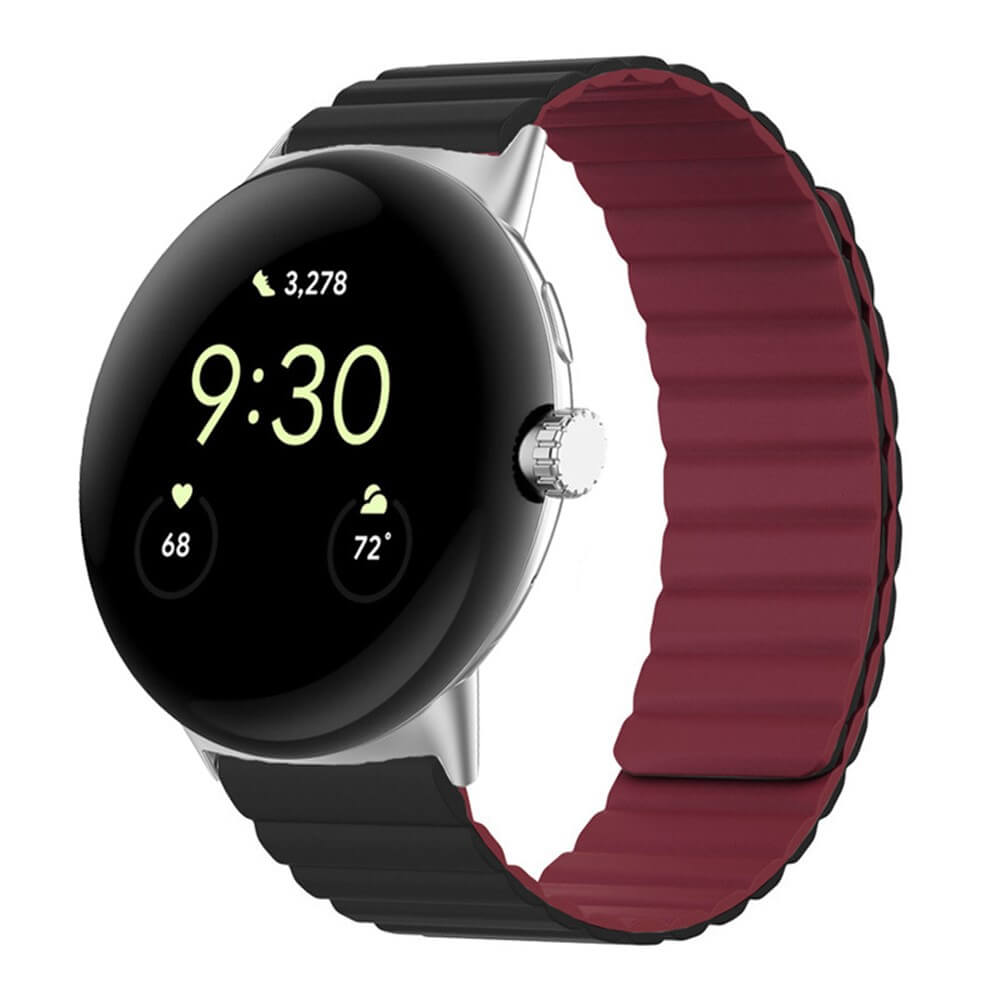 Google Pixel Watch 5 - 41mm - Silicone Sport Band Replacement Strap