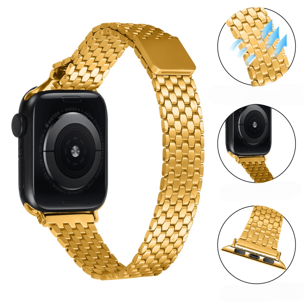 Apple Watch 44/45/49mm - Stainless Steel Bracelet With Magnetic Clasp