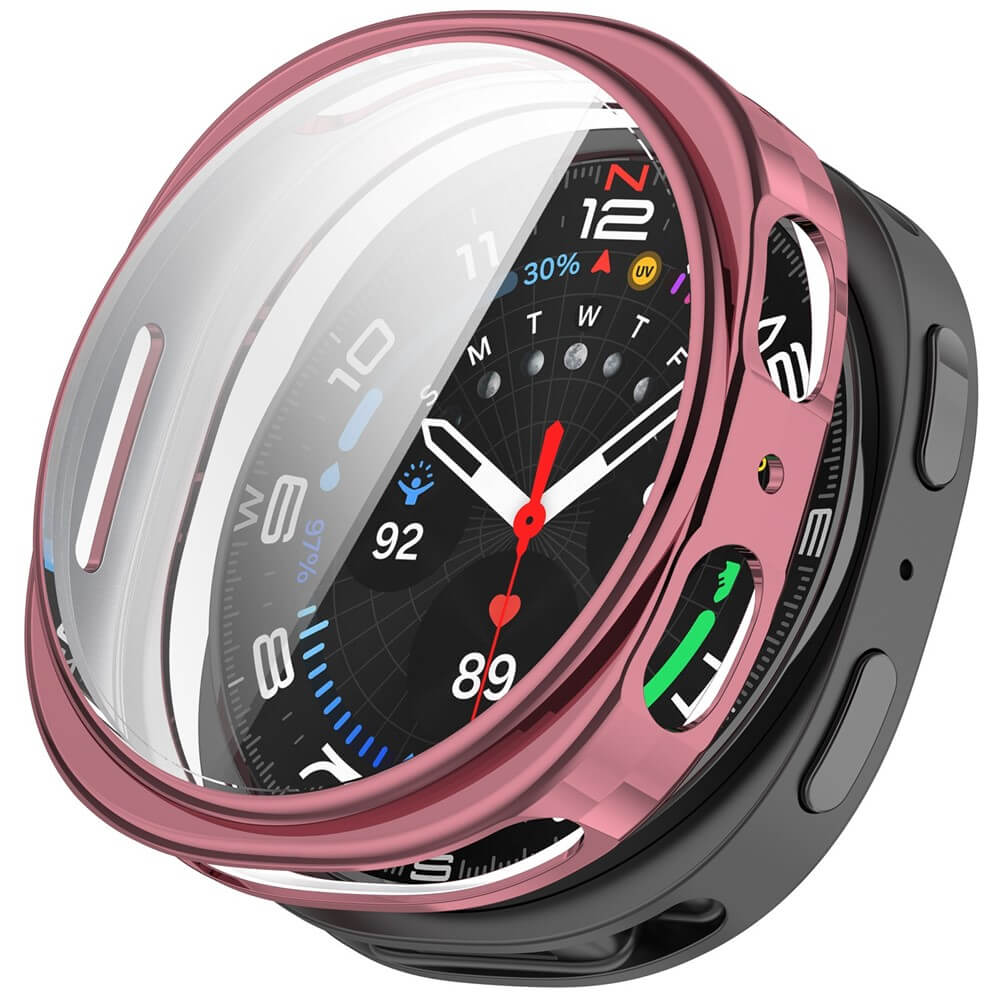 Samsung Galaxy Watch 8 40mm  - Custodia protettiva in gomma Metal Look