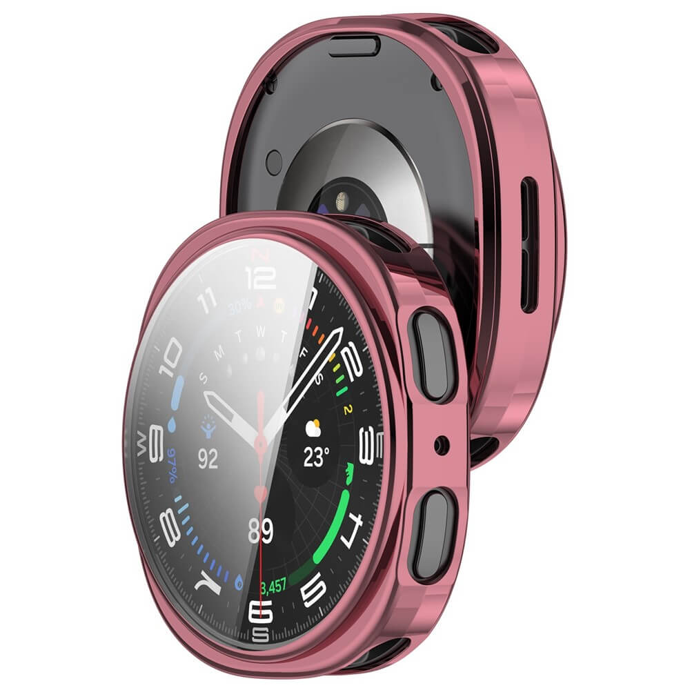 Samsung Galaxy Watch 8 40mm  - Custodia protettiva in gomma Metal Look