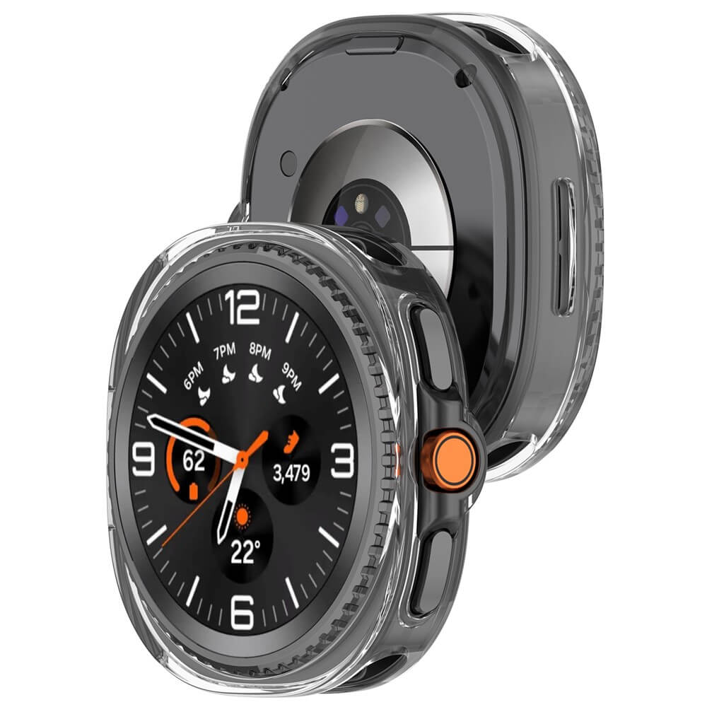 Samsung Galaxy Watch 8 Classic - 46mm - Rubber Protective Case transparent