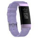 fitbit charge - braccialetto in tela viola