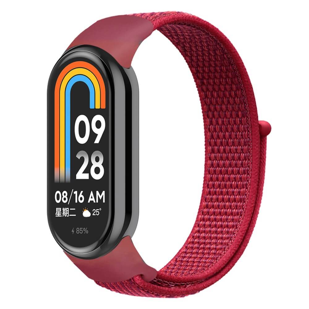 Xiaomi Smart Band 9 / 8 - Braided Nylon Fabric Strap with Velcro