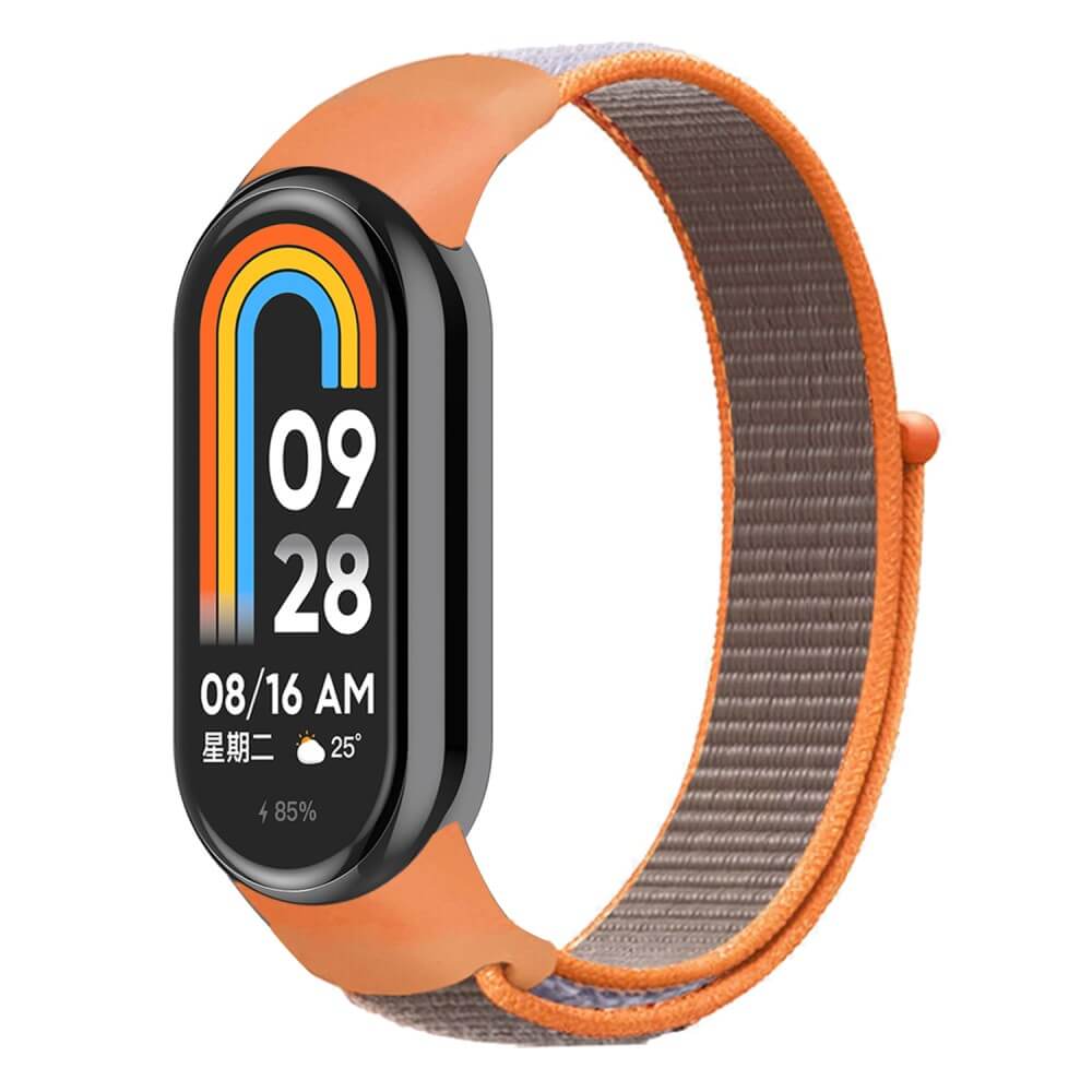 Xiaomi Smart Band 9 / 8 - Braided Nylon Fabric Strap with Velcro