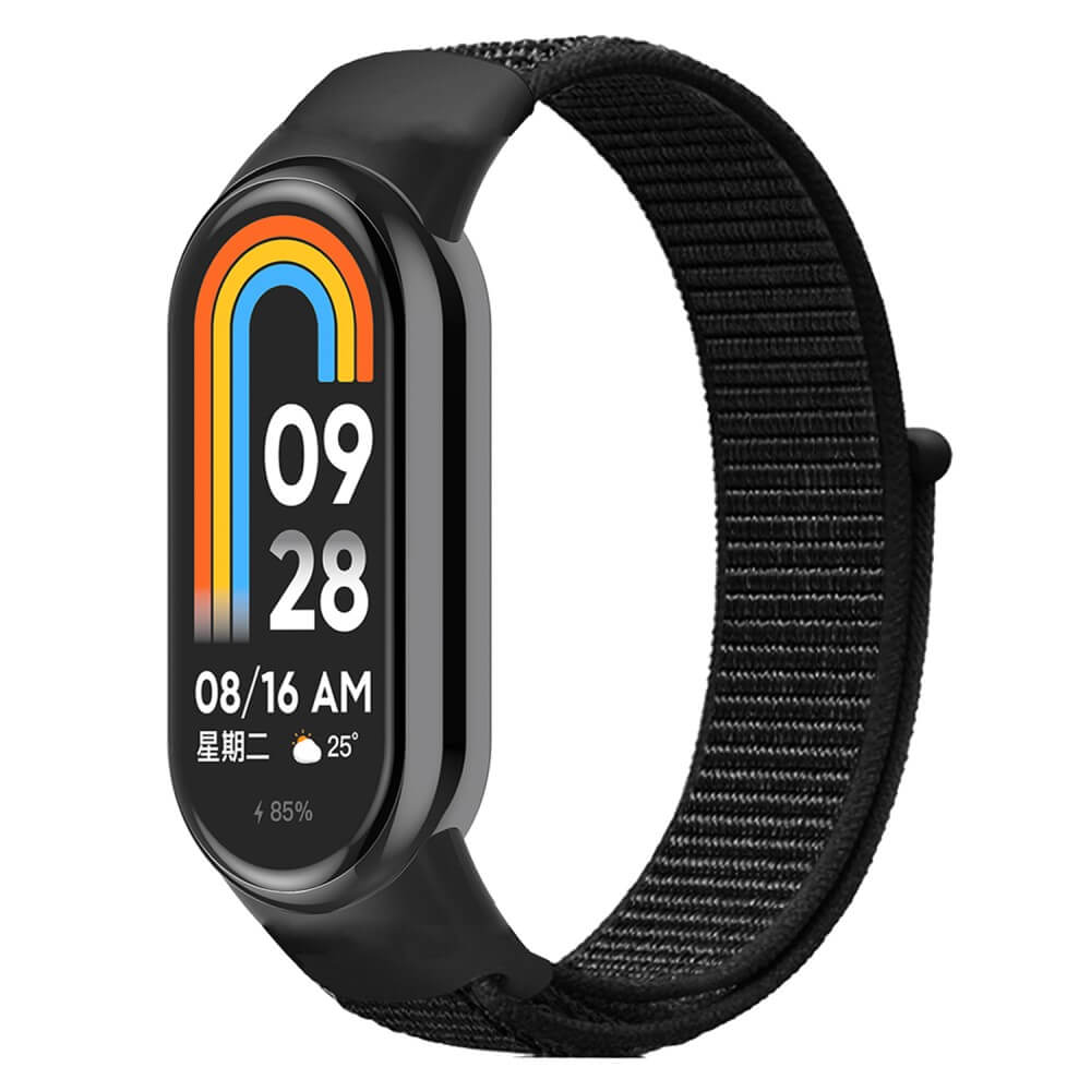 Xiaomi Smart Band 9 / 8 - Braided Nylon Fabric Strap with Velcro