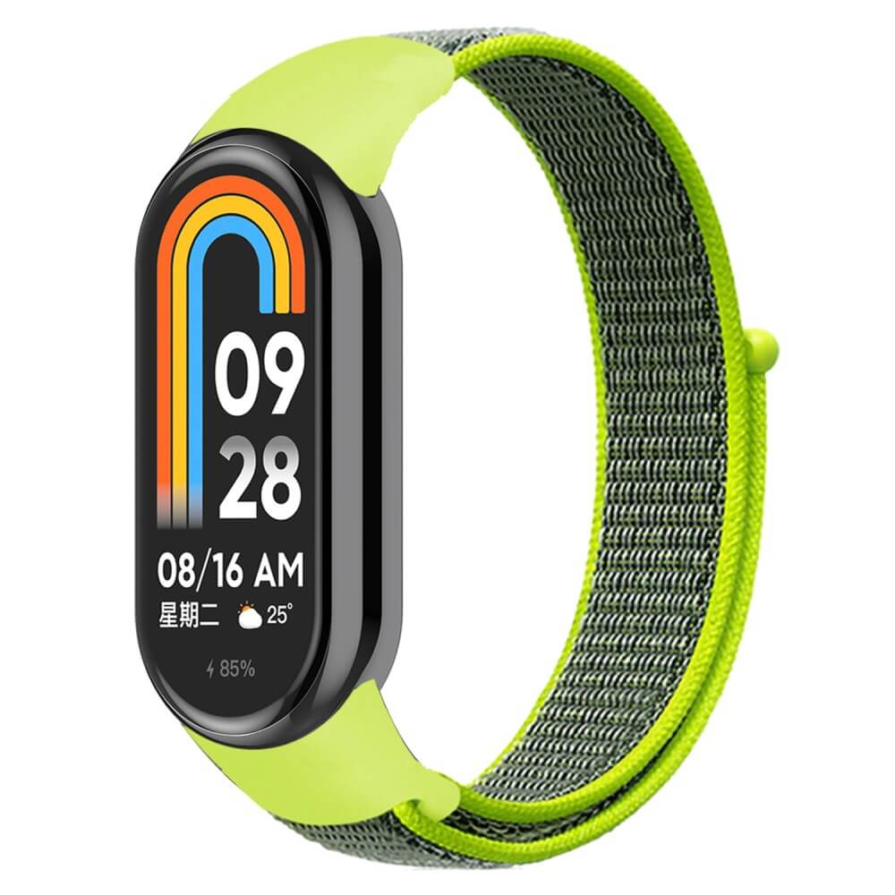 Xiaomi Smart Band 9 / 8 - Braided Nylon Fabric Strap with Velcro