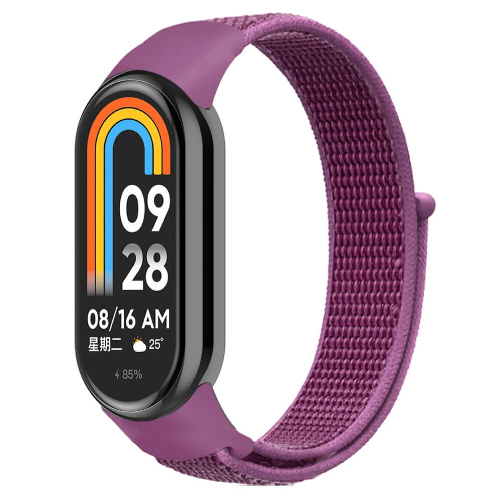 Xiaomi Smart Band 9 / 8 - Braided Nylon Fabric Strap with Velcro