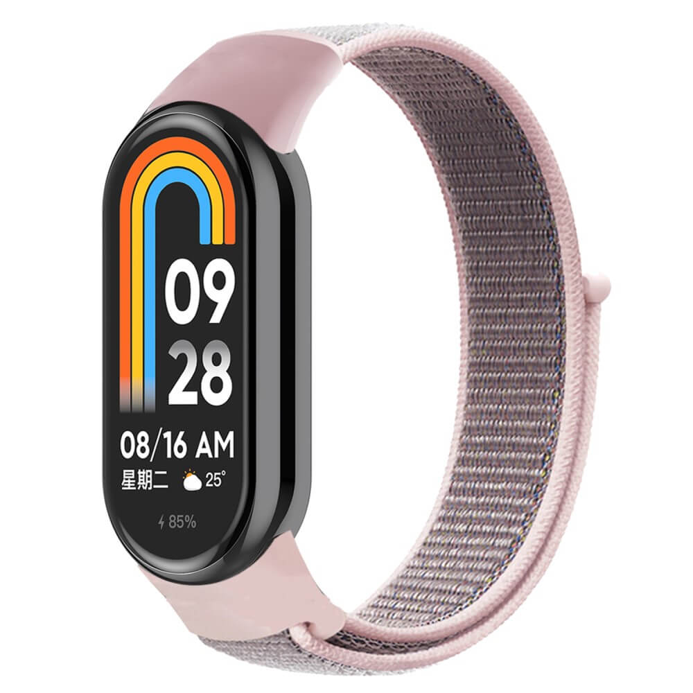 Xiaomi Smart Band 9 / 8 - Braided Nylon Fabric Strap with Velcro