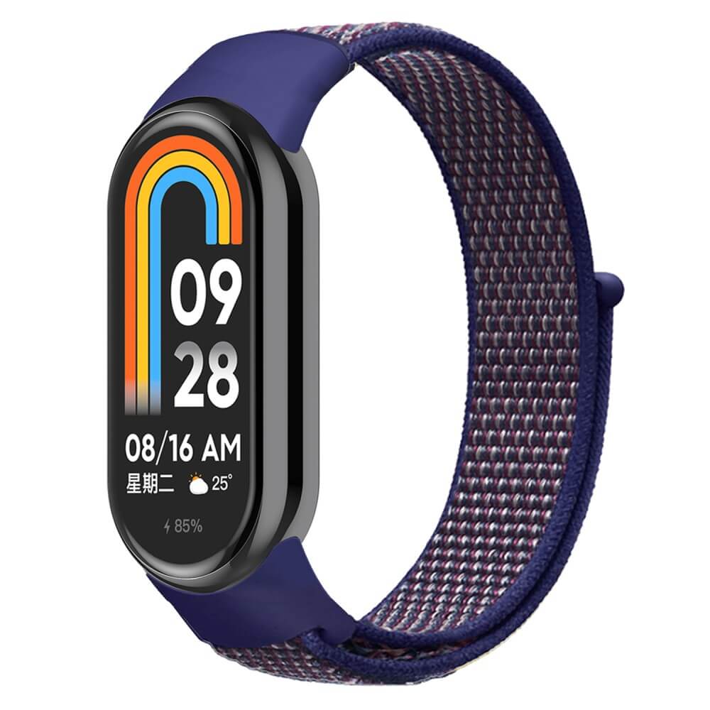 Xiaomi Smart Band 9 / 8 - Braided Nylon Fabric Strap with Velcro